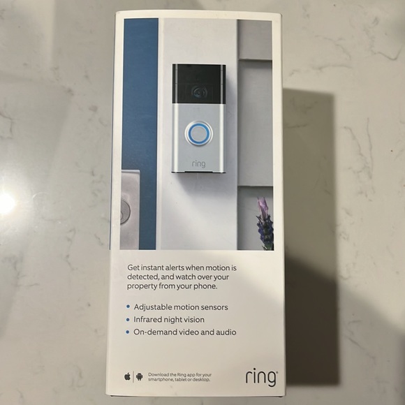 New In Box Ring Doorbell - Picture 2 of 5